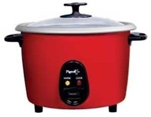 Pigeon Joy SDX Double 2.8 lt Electric Rice Cooker  (2.8 L, Red) price in India.