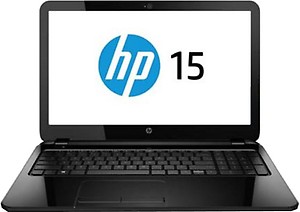 HP 15-r202TX 15.6-inch Laptop (Core i3-4005U/4GB/500GB/Win 8.1/2GB Graphics/with Bag), Sparkling Black price in India.