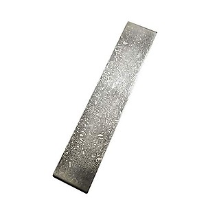 Damascus Steel DIY Cutter Making Materials Pattern Steel Bar Cutter Blade Blank Has Been Heat Treating price in India.