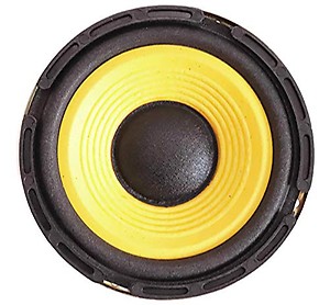 Electronic Spices 5 INCH 30W Wired Subwoofer Yellow Home Audio Speaker price in India.