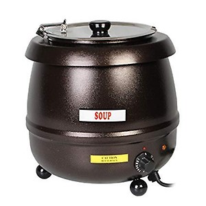 FROTH & FLAVOR Hitech 10 L Kitchen Commercial Steel Soup Kettle Warmer Heater price in India.