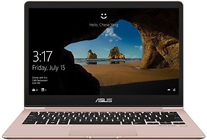 Asus Zenbook 13 UX331 (Core i5 - 8th Gen/ 8 GB/ 256 GB SSD/ 33.78 cm (13.3 Inch) FHD / Windows 10) UX331UAL-EG001T Ultra Thin & Light Laptop (Rose Gold, 0.98 Kg) price in India.