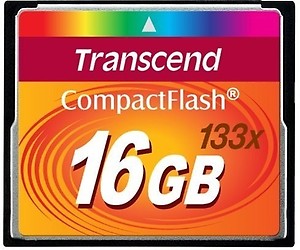 Transcend TS16GCF133x 16GB Compact Flash price in India.