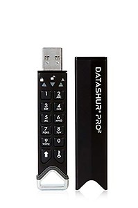 iStorage datAshur PRO² 4 GB Secure Flash Drive - FIPS 140-2 Level 3 Certified - Password Protected, Dust and Water Resistant, Portable, Military Grade Hardware Encryption, USB 3.2 IS-FL-DP2-256-4 price in India.