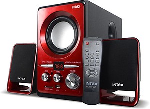 Intex IT-2550 SUF Wired Home Audio Speaker (Black, 2.1 Channel) price in India.