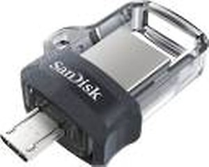 SanDisk Ultra Dual Drive M3.0 32 GB OTG Drive(Black, Type A to Micro USB) price in India.