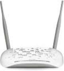 TP-LINK TD-W8961N Wireless N300 ADSL2+ Wi-Fi Modem Router, 2x 5dBi Omni directional Fixed antennas, Input ISPs supported- BSNL, MTNL, Tata Indicom (RJ-11 Port) price in India.