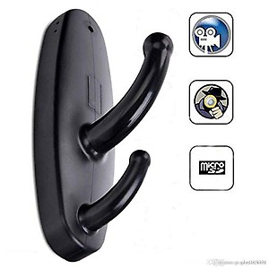 AGPtek Product Motion Activated Clothing Hook Hidden Camera with Video Resolution