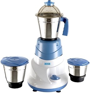 Boss Alltime B222 500-Watt Mixer Grinder (White and Blue) price in India.