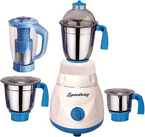 Speedway 750 Watts MG16-83 4 Jars Mixer Grinder Direct Factory Outlet price in India.