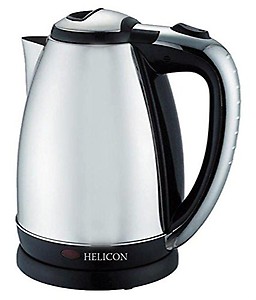 Helicon Strong Stainless Steel Body Tea&Coffee Maker Electric Kettle (2L ,Silver ),1500 Watts,2 Liter price in India.