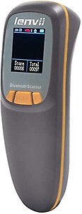 LENVII R777 Portable Bluetooth 2D Barcode Scanner Wireless with LCD Screen Handheld 2D Barcode Reader QR Code Scanner 3 IN 1 Connect (Wireless/Bluetooth/Wired) with BIS Approved Bar Code Scanner with Function of Counting and Storing Barcode (BLACK) price in India.