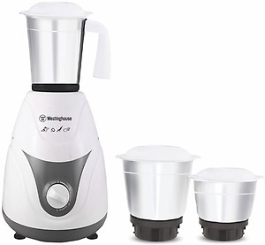 Westinghouse MP60W3A-DS 600-Watt Mixer Grinder with 3 Jars (Grey/White) price in India.