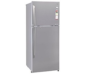 LG 308 L GL-I322RPZL Frost Free Double Door 4 Star Refrigerator - Shiny Steel price in India.