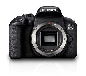 Canon EOS 800D DSLR Camera Body Only (Black) price in India.