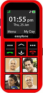 senior world Easyfone Star - Safety Device Cum Phone for Kids with SOS, GPS Tracking, Discreet Listening, Photo Dial, No Internet, 10 Days Battery Backup, Parental Control. price in India.