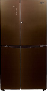 LG 675 L Frost Free Inverter, Wi-Fi Double Door Refrigerator (GC-M247UGLN, Linen Brown) price in India.