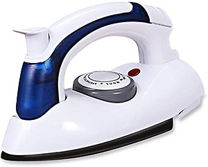 JIGGSTER Travel Iron Portable Powerful Variable Temperature Mini Electrical Steam Iron with Foldable Handle, Compact & Light Weight (White) price in India.