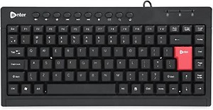 Enter E-UMK USB Mini Multimedia Keyboard (Black) price in India.