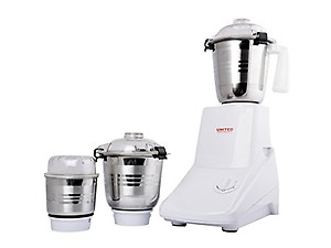 United Mixer Grinder, White, 6.3 X10 X13 In price in India.