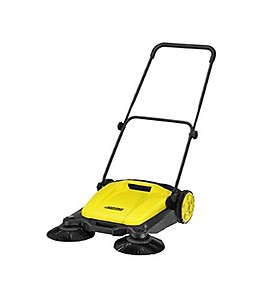 KARCHER S 4 Twin Push Cartridge Sweeper, Black, 1 Count, 16 Liters price in India.