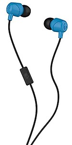 Skullcandy Jib Wired In Ear Earphones with Mic (Black, Blue) price in India.