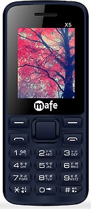 Mafe X5 Dual sim Mobile phoen with Digital Camera and 1.8 inch Screen (White Orange) price in India.