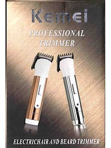 Kemei Body Groomer KM-029 Trimmer For Men (White, Brown) price in India.