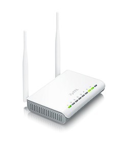 Zyxel 300 Mbps N300 Wireless Router (NBG418-N)Wireless Routers Without Modem price in India.