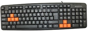 Punta KB32 Wired USB Laptop Keyboard(Black) price in India.