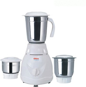 Sunflame DX3 Style 500 W Mixer Grinder (3 Jars, White) price in India.