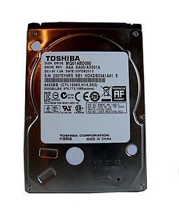 TOSHIBA MQ01ABD050 Internal 2.5 Inch Mobile 500GB SATA Hard Disk Drive price in India.