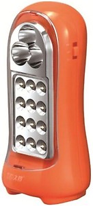 UDee Rechargeable Emergency LED Torch Light with 12 Side Rock Light (Multicolour) price in India.