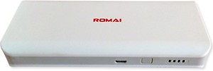 Romai T1 Romai DUAL USB Portable Power Supply 10000 mAh 10000 mAh Power Bank( Lithium-ion)