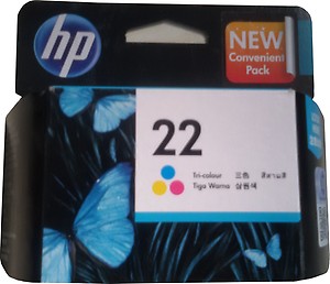 HP 22 Tri-color Inkjet Print Cartridge (C9352AA) price in India.