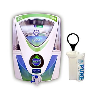 Aqua Ultra Mountain water Copper +zinc+ alkaline 9-L RO+UV Water Filter Purifier for Home, Kitchen Fully Automatic-crystal-clear detachable storage smart UV LED disinfection tank price in India.
