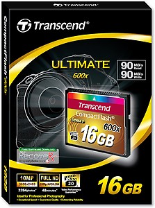 Transcend 16 GB Compact Flash Memory Card price in India.