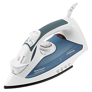 Sunbeam GreenSense SteamMaster Full Size Professional Iron with ClearView, White and Blue by Sunbeam price in India.
