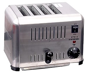 Malabar Bread Toaster 4 Slice Auto Pop Up, High Grade Stainless Steel pop-up Commercial Bread Toaster (4-Slice) price in India.