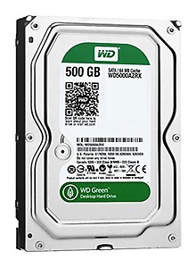 Western Digital 500 GB SATA III Desktop Hard Drive (Green) price in India.