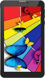 Intex I-Buddy IN-7DD01 Tablet (7 inch, 8GB, Wi-Fi+3G+Voice Calling), Black price in India.