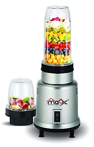 Magic Champ Mini Regular Electric Juicer for Fruits and Vegetables with Japanese Technology, 450 Watt, 1 Year Replacement Warranty I Made In India( White) (Juicer Mini) price in India.