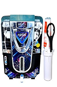 nexus series Jazz 2 Black Alkaline 10 L Ro + UV + Uf + TDS Water Purifier price in India.