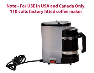 Brahmas Electric Drip Coffee Maker (110 Volts for use in USA & Canada only) price in India.