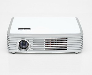 PLAY 3D (8000 lm / Wireless / Remote Controller) Portable Projector  (White) price in India.