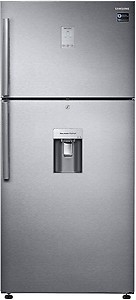 SAMSUNG 523 Litres 2 Star Frost Free Double Door Convertible Refrigerator with Water Dispenser (RT54K6558SL/TL, Real Stainless) price in India.