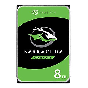 Seagate BarraCuda 8TB Internal Hard Drive HDD 3.5 Inch Sata 6 Gb/s 5400 RPM 256MB Cache for Computer Desktop PC Frustration-Free Packaging (ST8000DM004) price in India.