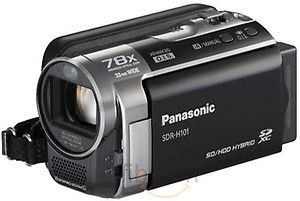 Panasonic SDR-H101 Camcorder Camera  (Black) price in India.