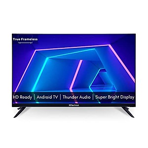 XElectron 80 cm (32 inch) Frameless Series HD Ready Smart Cloud LED TV 32XETV (2023, Black) price in India.