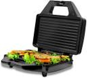 Grill Sandwich Maker And Toast Sandwich Maker With Non-Stick Cookware, Black price in India.